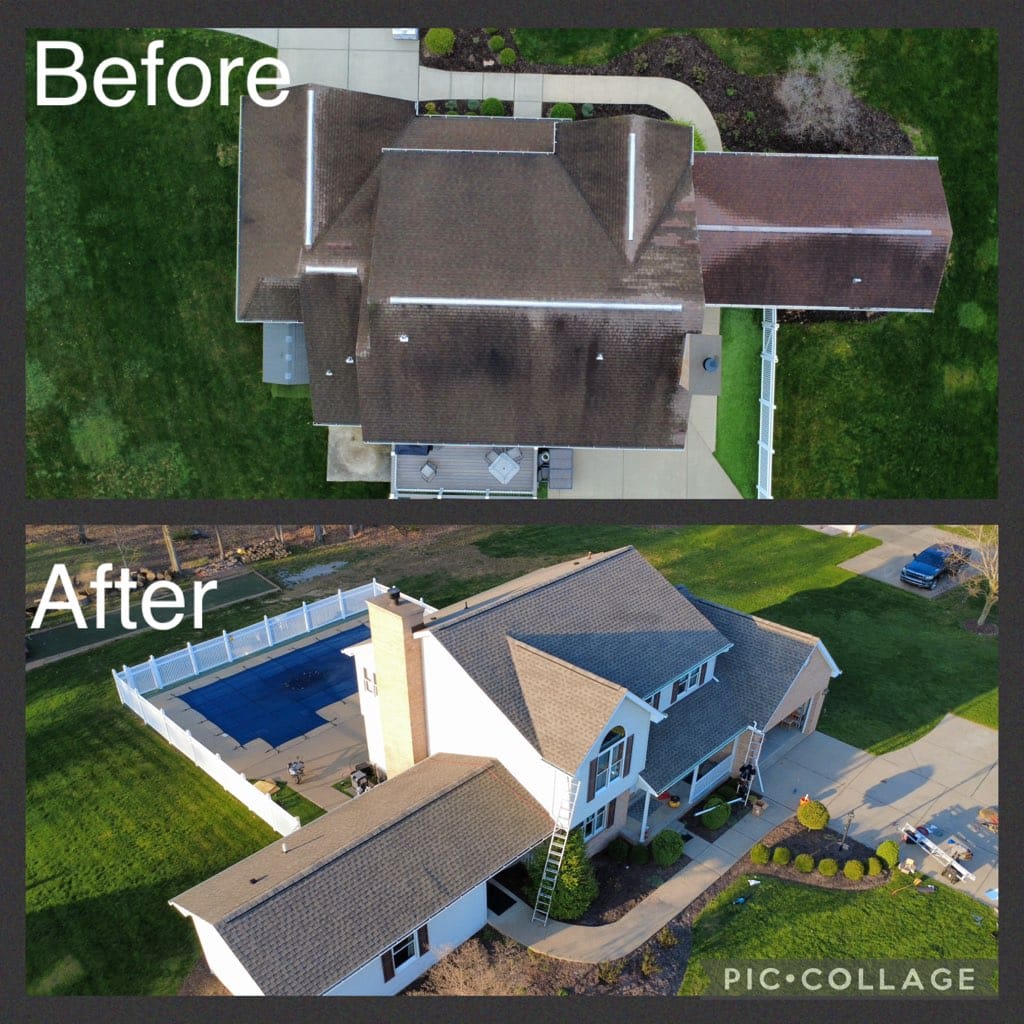 before after